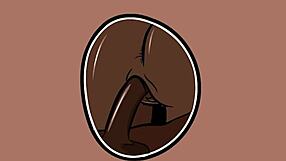 i crave that big black christmas ass bouncing on my monster cock