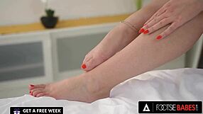 does alexis crystal's foot fetish lead to her tight ass taking monster cock deep?