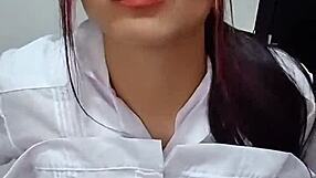 AMATEUR COLOMBIAN MOMMY SUCKS STEPDAD'S HUGE COCK IN HOMEMADE BLOWJOB