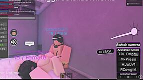 god, my cock throbs fucking this hot roblox girl's big ass and tits