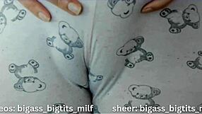 Juicy Cameltoe Tease in Tight Pajama Pants Reveals Big Pussy Lips and Clit