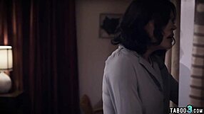 Paranoid Wife Joins Hubby and Busty Babysitter for Hot FFM Threesome