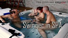 first time orgy in swinger club, you ready for the cumshots?