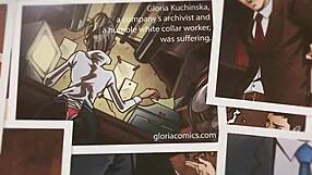 Gloria seduces boss with vibrating toy gadget