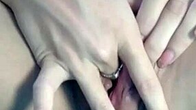 Petite Asian Teases Dripping Pussy Masturbation in Sultry Solo Play