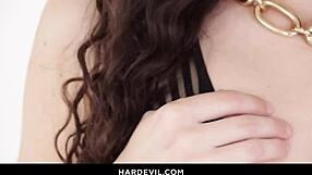 can cute college brunette liz jordan's tight anus handle huge cock gaping assfucking rimjob deepthroat?