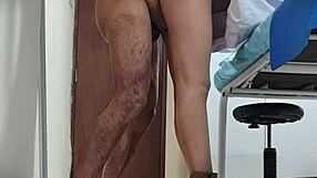 i spy horny mexican medico nataly's perfect body upskirt then fuck her pussy doggystyle on hidden cam