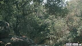 cursed threesome turns hardcore as big ass blonde teen lexi lore takes double penetration in every tight hole