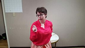 Amateur Femdom with Huge Tits Masturbates Riding Neighbor in POV Roleplay