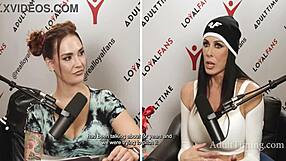 hey milf pornstar chats big tits ass at xxx awards