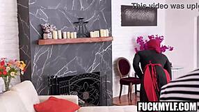 i tempt lonely hijab wife into student seduction play