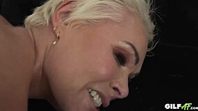 Skinny French Granny Francesca Kitten Gilfaf Sucks Hardcore Cumshot