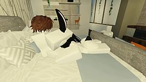 Furtive thrusts ignite passion inside roblox condo shadows