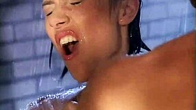 A Perfect Shaved Pussy Body Fucked Hard Under Pouring Rain Till Cumshot