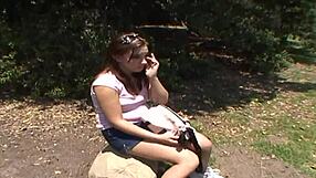 Horny slut sucks fucks massive black cock interracial pounding