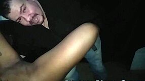 Dilson Alma Gemea massages then sucks skinny novinha's tight pussy!