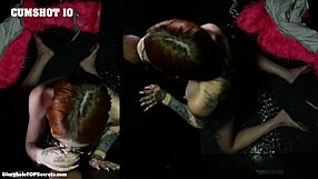 Earn that tenth gloryhole cumshot the hard way