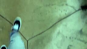 Stepmom sucks stepson cock bends over doggystyle pounding!