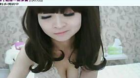 this asian amateur's big tits beg for solo play in steamy homemade tease