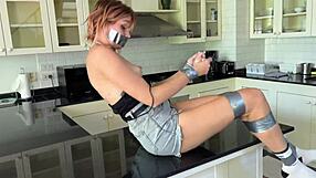 i feel bound helpless teased slow on college countertop edge