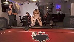 shemale deepthroats and rides croupier cock pov hardcore