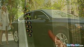 Dominant Businesswoman Facesits Petite Secretary Licks Pussy Lezdom Style