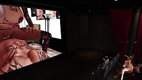 Blondes Big Tits Sluts Pack Screening Room Orgy Cumshots