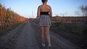 you gotta see this hot asian flashing her panties upskirt in sneaky voyeur tease