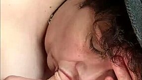 MARIE THE SLAVE BITCH SUCKS THREE COCKS HARD!