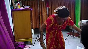 desi wife takes double penetration in real homemade indian threesome