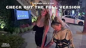 my pervy besties drag me to hotel for wild roommate-style pounding