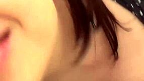 Brunette Babe Public Restroom Bj Bent Over Anal Pov