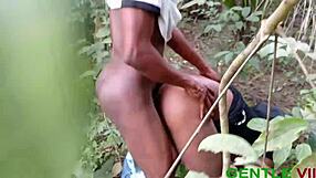 Bush Met Guy Pounds My Black Hairy Pussy Doggystyle So Good