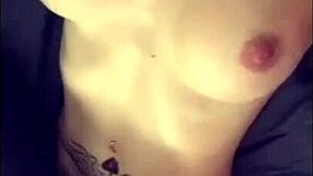 damn this sexy milf's dirty panty blowjob and cum play snaps