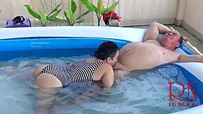 whoa regina noir breath holds underwater dominated rough fucked poolside