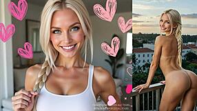 hey, ever seen a good girl turn bad like kaylee in this split-screen solo?