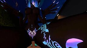 Mommy shemale rides her cute femboy cowgirl creampie style 💦😈