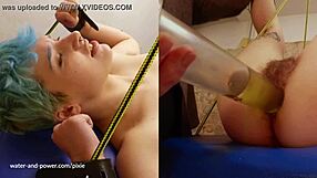 Bubbles The Enema Bunny Gets Bound And Filled In British Extreme Preview!