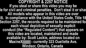 Will Maxine X's Horny Loose Cavity Take Massive Dildos Collection?