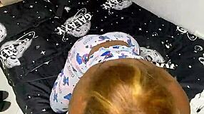 stepsis invites me to film her big ass bbc creampie ride