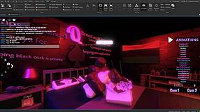 roblox girl tempts massive black cock encounter