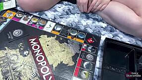 i turned into my hot stepsister's naked sex slave during our monopoly game domination... part one