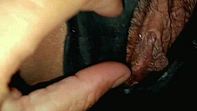 her shaved pussy drips wet from intense tongue teasing