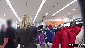 striking czech teen seduced in mall strips clothes ripped pov fucked hardcore