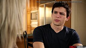 Jill kassidy swallowed stepdad's dick then seduced the naive guy next