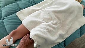 step mother in law jane cane gets shiny cock massage creampie pov