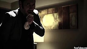 rich pervert guy ready to stretch babysitter teen's tight 18+ pussy hard?