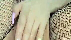 curvy colombiana rabbitquicky fucks cucumber in pussy till squirting orgasms