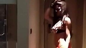 Chatting with Hiffa the cool Arab shemale in her element casually