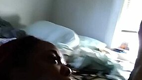 Sexy Chocolate BBW Ass Queen Deepthroats Monster Black Cock Skin Off Sucking